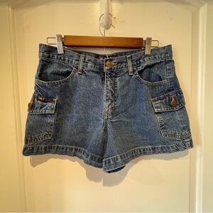 L.e.i  Vintage Y2K 90’s early 2000’s Cargo Shorts Jr sz 9 Skater